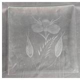 Collection of Decorative Glass Plates Assorted Patterns Collection of Decorative Glass Plates Assorted Patterns