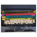 Vintage American Mahjong Game Set with Case and Racks Vintage American Mahjong Game Set with Case and Racks
