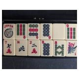 Vintage American Mahjong Game Set with Case and Racks Vintage American Mahjong Game Set with Case and Racks