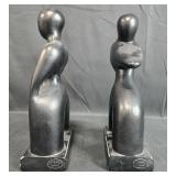 Pair of ABCO Alexander Backer Modernist Bookends Pair of ABCO Alexander Backer Modernist Bookends