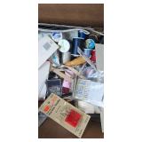 Large Assortment of Sewing Supplies with Scissors, Needles, Thread and Accessories Large Assortment of Sewing Supplies with Scissors, Needles, Thread and Accessories