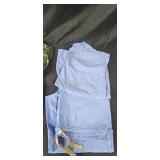 Large Mixed Lot Vintage Clothing/Costumes, Hats, Medical Scrubs, Bugle & Various Gloves, Stethoscope, and a Red FIORHEIM Bag Large Mixed Lot Vintage Clothing/Costumes, Hats, Medical Scrubs, Bugle & Various Gloves, Stethoscope, and a Red FIORHEIM Bag