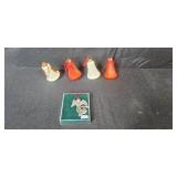 Holiday Decor and Collectibles Assortment Including Christmas Ornaments, Tea Set, and Mini Cars Holiday Decor and Collectibles Assortment Including Christmas Ornaments, Tea Set, and Mini Cars