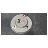 Holiday Decor and Collectibles Assortment Including Christmas Ornaments, Tea Set, and Mini Cars Holiday Decor and Collectibles Assortment Including Christmas Ornaments, Tea Set, and Mini Cars