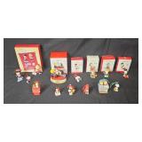 Collection of Hallmark Peanuts Gang Christmas Ornaments with Some Boxes Collection of Hallmark Peanuts Gang Christmas Ornaments with Some Boxes