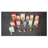 Collection of Hallmark Peanuts Snoopy Keepsake Ornaments with Some Boxes Collection of Hallmark Peanuts Snoopy Keepsake Ornaments with Some Boxes