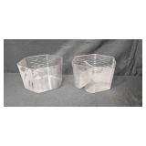 Longaberger 1997 Christmas Collection Snowflake Basket with Liners and Inserts Longaberger 1997 Christmas Collection Snowflake Basket with Liners and Inserts