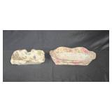 Longaberger Peony Basket Set with Liners and Tag Longaberger Peony Basket Set with Liners and Tag