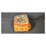 Set of 3 Longaberger 2000 Handwoven Baskets with Liners Set of 3 Longaberger 2000 Handwoven Baskets with Liners