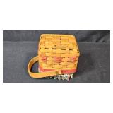 Set of 3 Longaberger 2000 Handwoven Baskets with Liners Set of 3 Longaberger 2000 Handwoven Baskets with Liners