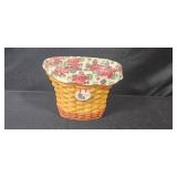 Set of 3 Longaberger 2000 Handwoven Baskets with Liners Set of 3 Longaberger 2000 Handwoven Baskets with Liners