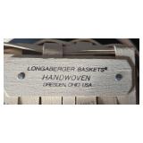 Longaberger Pink Hope Basket Collection with Glass Basket and Inserts Longaberger Pink Hope Basket Collection with Glass Basket and Inserts
