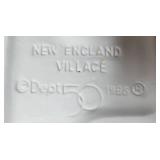 Dept 56 New England Village Collection with Train Set, Trees, and Accessories