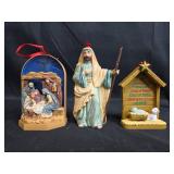 Assorted Christmas Nativity and Angel Ornaments Collection - Hallmark, PMI, Vintage Assorted Christmas Nativity and Angel Ornaments Collection - Hallmark, PMI, Vintage