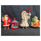 Collection of Santa Claus Christmas Ornaments Assorted Styles Collection of Santa Claus Christmas Ornaments Assorted Styles