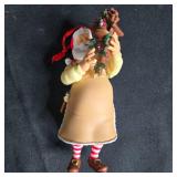 Set of Holiday Santa Figurines with Various Outfits and Accessories Set of Holiday Santa Figurines with Various Outfits and Accessories