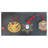 Collection of Holiday and Christmas Ornaments with Figurines and Decorative Houses Collection of Holiday and Christmas Ornaments with Figurines and Decorative Houses