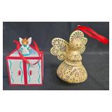 Collection of Holiday and Christmas Ornaments with Figurines and Decorative Houses Collection of Holiday and Christmas Ornaments with Figurines and Decorative Houses