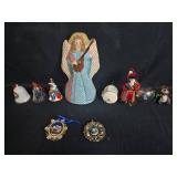 Assorted Christmas Ornaments and Angel Decoration Collection Assorted Christmas Ornaments and Angel Decoration Collection