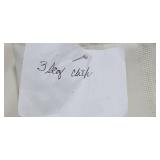 Collection of Tablecloths Including Lace and Green Patterned Design Collection of Tablecloths Including Lace and Green Patterned Design