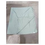 Collection of Tablecloths Including Lace and Green Patterned Design Collection of Tablecloths Including Lace and Green Patterned Design