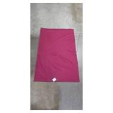 Set of Burgundy Fabric Panels or Tablecloth Leaves Set of Burgundy Fabric Panels or Tablecloth Leaves
