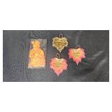 Department 56 Halloween House, Figurine, Fall Decor Trees and Faux Fruit Lot Department 56 Halloween House, Figurine, Fall Decor Trees and Faux Fruit Lot