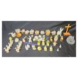 Easter Decor Collection with Figurines, Mini Baskets, and Ornaments Easter Decor Collection with Figurines, Mini Baskets, and Ornaments