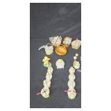 Easter Decor Collection with Figurines, Mini Baskets, and Ornaments Easter Decor Collection with Figurines, Mini Baskets, and Ornaments