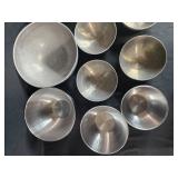 Collection of Stainless Steel Mixing Bowls and Cast Aluminum Bundt Pans Collection of Stainless Steel Mixing Bowls and Cast Aluminum Bundt Pans