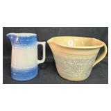 Vintage Glass Decanters, Mixing Bowl, Pitcher and Baking Utensil Collection Vintage Glass Decanters, Mixing Bowl, Pitcher and Baking Utensil Collection