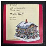 Liberty Falls Miniature Buildings Collection with Christmas Tree, Set of 4 Liberty Falls Miniature Buildings Collection with Christmas Tree, Set of 4