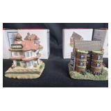 Set of 5 Liberty Falls Miniature Buildings with Boxes Set of 5 Liberty Falls Miniature Buildings with Boxes