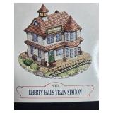 Set of 5 Liberty Falls Miniature Buildings with Boxes Set of 5 Liberty Falls Miniature Buildings with Boxes