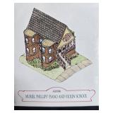 Set of 5 Liberty Falls Miniature Buildings with Boxes Set of 5 Liberty Falls Miniature Buildings with Boxes