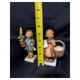 Set of 2 Vintage Hummel Goebel Porcelain Girl Figurines Set of 2 Vintage Hummel Goebel Porcelain Girl Figurines