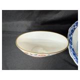 Collection of Decorative Porcelain and China Bowls and Vases Collection of Decorative Porcelain and China Bowls and Vases