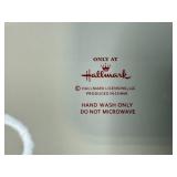 Hallmark Holiday Serving Dishware Set with Christmas Themed Bowls and Coasters Hallmark Holiday Serving Dishware Set with Christmas Themed Bowls and Coasters
