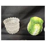 Collection of Decorative Glass, Metal, and Porcelain Tabletop Items - S & P Collection of Decorative Glass, Metal, and Porcelain Tabletop Items - S & P