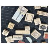 Large Assortment of Rubber Craft Stamps with Holiday and Occasion Themes Large Assortment of Rubber Craft Stamps with Holiday and Occasion Themes