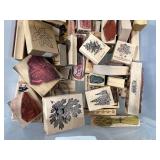 6-Drawer Storage Tower with Large Lot of Rubber Stamps - roller wheels in drawer - untested 6-Drawer Storage Tower with Large Lot of Rubber Stamps - roller wheels in drawer - untested