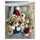 Sterilite Plastic Drawer Cart Filled with Knitting, Crochet, and Craft Supplies Sterilite Plastic Drawer Cart Filled with Knitting, Crochet, and Craft Supplies