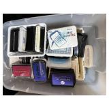 Lot of Craft Supplies with Ink Pads, Paper, Markers and Organizers Lot of Craft Supplies with Ink Pads, Paper, Markers and Organizers
