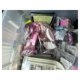 Stamp Pad and Pastel Chalk Art Lot with Storage Bin Stamp Pad and Pastel Chalk Art Lot with Storage Bin