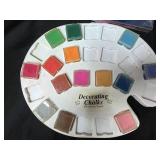Stamp Pad and Pastel Chalk Art Lot with Storage Bin Stamp Pad and Pastel Chalk Art Lot with Storage Bin