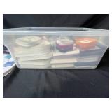 Stamp Pad and Pastel Chalk Art Lot with Storage Bin Stamp Pad and Pastel Chalk Art Lot with Storage Bin