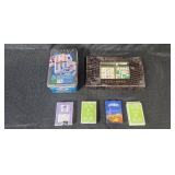 Collection of Vintage Board Games, Card Games, Dominoes, and Cribbage Sets Collection of Vintage Board Games, Card Games, Dominoes, and Cribbage Sets