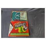 Collection of Vintage Board Games, Card Games, Dominoes, and Cribbage Sets Collection of Vintage Board Games, Card Games, Dominoes, and Cribbage Sets