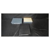 Crafting Supplies Lot with File Rack, Magnifying Sheet, Announcements, and Accessories Crafting Supplies Lot with File Rack, Magnifying Sheet, Announcements, and Accessories