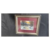 Collection of Framed Artwork, Sheet Protectors, Paper Bags, and Decorative Paper Collection of Framed Artwork, Sheet Protectors, Paper Bags, and Decorative Paper